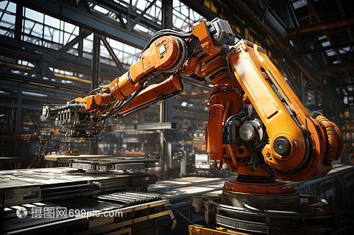 工廠的機(jī)械臂
