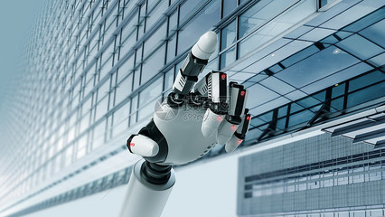 科技機械手圖片素材_免費下載_c4d圖片格式_VRF高清圖片401018161